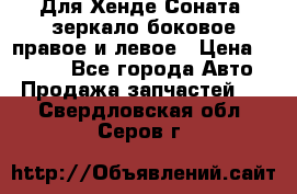 Для Хенде Соната2 зеркало боковое правое и левое › Цена ­ 1 400 - Все города Авто » Продажа запчастей   . Свердловская обл.,Серов г.